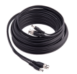 Video/Strøm kabel til kamera 5 meter